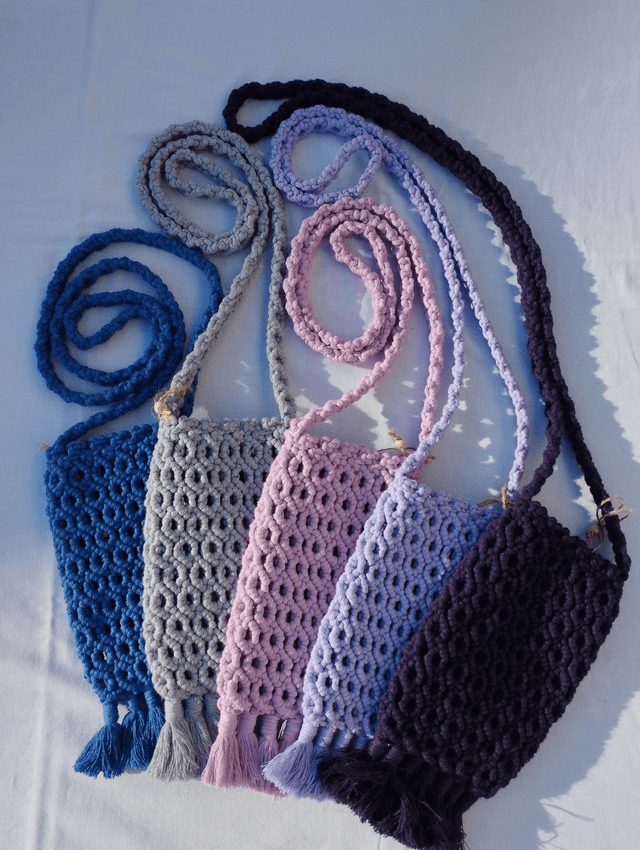 Pochette pour téléphone faite à la main