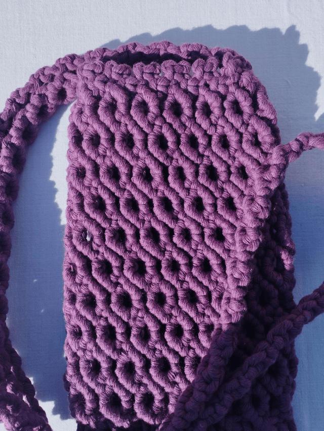 Pochette pour téléphone faite à la main
